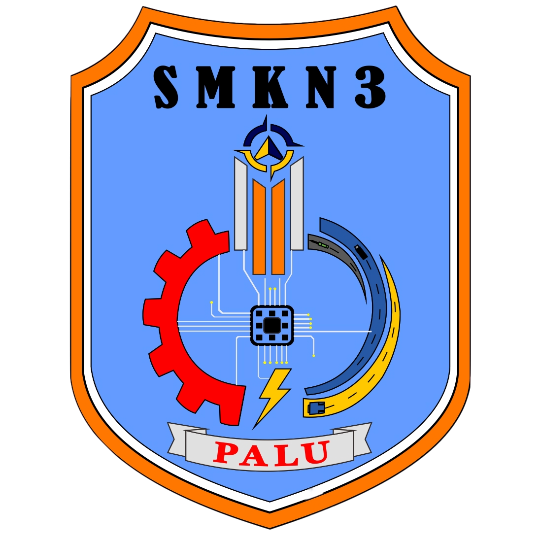 Logo SMKN 3 Palu